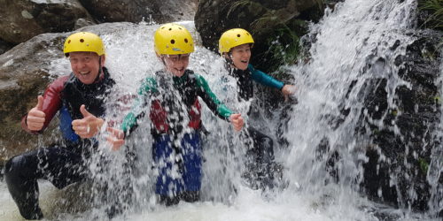 Thumbs up for Gorge Walking!