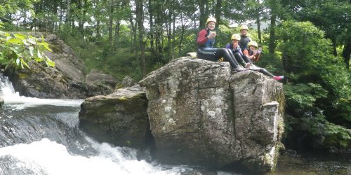Gorge Walking in the Duddon Valley