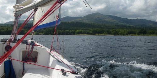 Dinghy Sailing in the Lake District