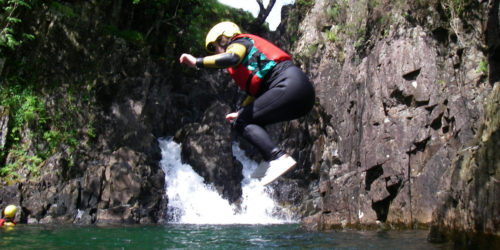 Gorge Walking in the Lake District