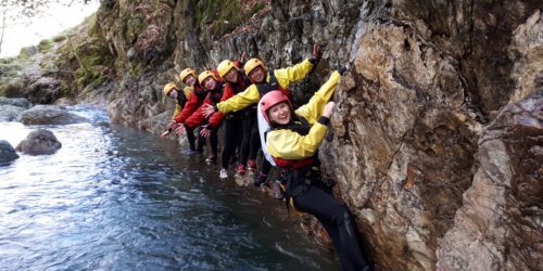 Gorge Walking in the Lake District
