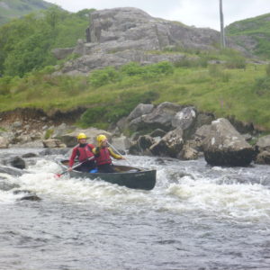 Whitewater Canoeing Stag Adventure