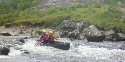 Whitewater Canoeing Stag Adventure