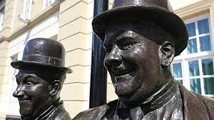 Ulverston Laurel and Hardy Statue